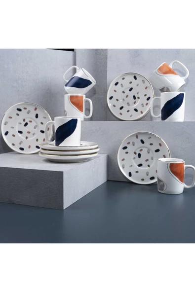 Aryıldız Moon 12 Parça Fincan Takımı - 2