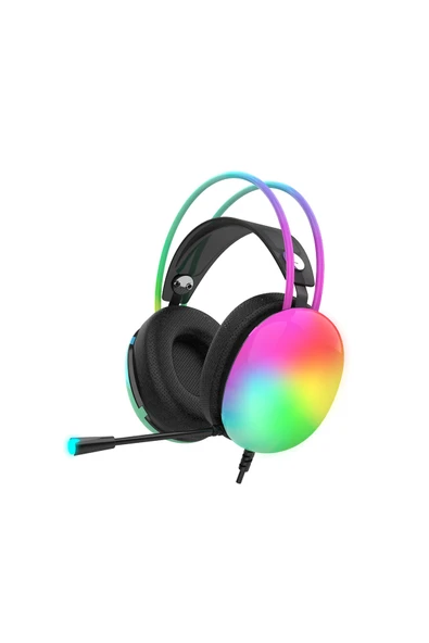Inca Igk-X8S  Empousa Series 7.1 Surround Transparan Rgb Led  Effect Gamıng Headset - 2