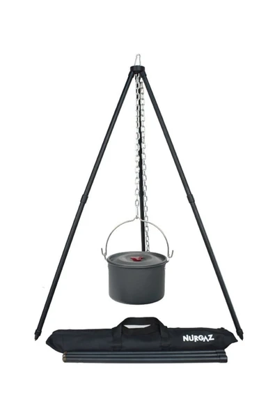 Nurgaz Üç Ayak Izgara Metal NG ÜAI-M - 2