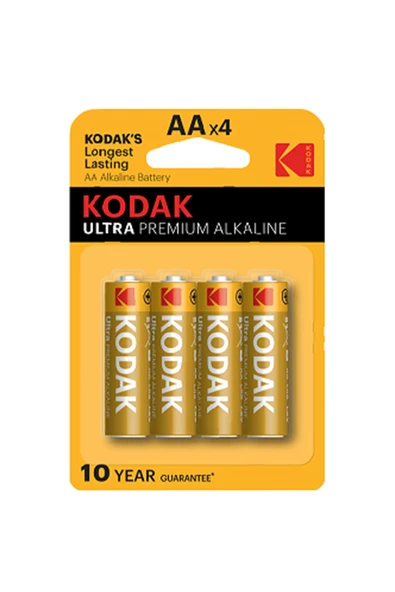 Kodak Ultra Premium Alkalin Kalem Pil 4'lü - 2