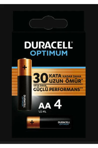 Duracell Optimum Kalem Pil 4'lü