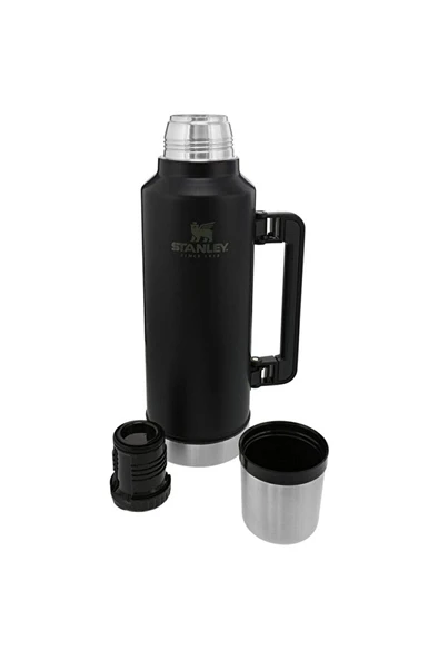 Stanley Klasik Vakumlu Paslanmaz Çelik Termos Matte Black 1,9 Litre