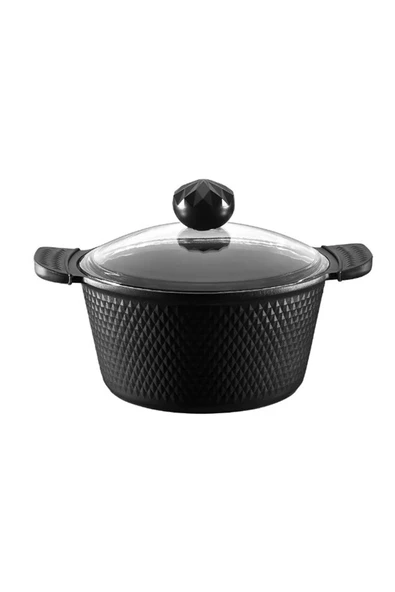 Amboss Kuvars Titanyum Kaplama Döküm Tencere 24 cm - 2