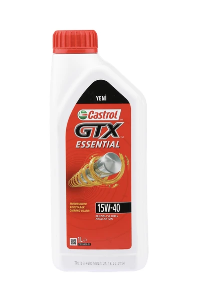 Castrol Gtx Esential 15W-40 Motor Yağı 1L - 2