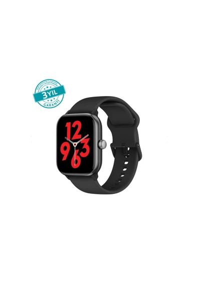 ttec Tempus Pro 47mm AMOLED Ekranlı Dikdörtgen Kasa Akıllı Saat 2SW04S-Siyah - 2