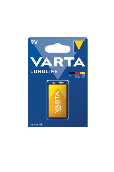 Varta Pil Longlife Alkalin 9V - 2