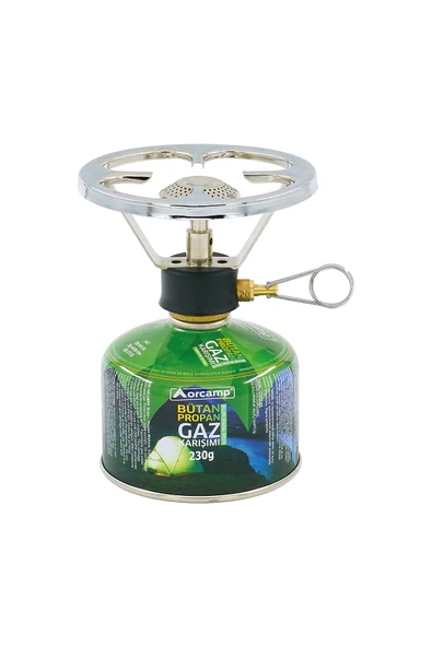 Orcamp Siboplu Çakmaklı Kamp Ocak 230 Gram Tüplü Set CK-192 - 2