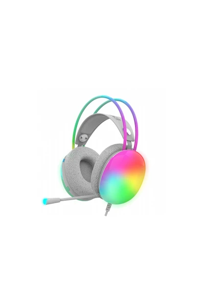 Inca Igk-X8Y  Empousa Series 7.1 Surround Transparan Rgb Led  Effect Gamıng Headset - 2
