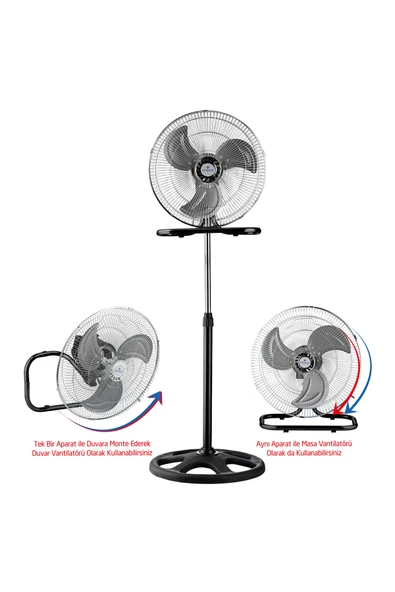 Rubenis RBS20 Sanayi Tipi Vantilatör 18 İnç - 2