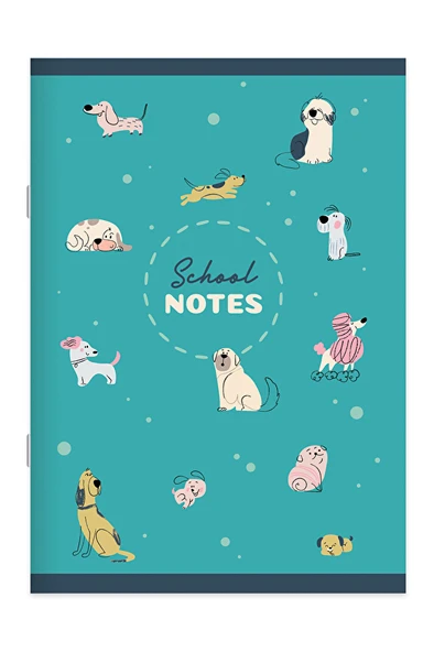 Keskin A4 60 Yp Kar.Tel Dikişli Karton Kapak Pets Defter