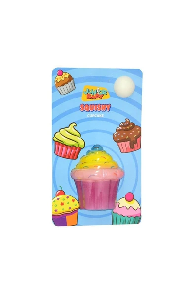 Junior Baby Squishy Oyuncak Cupcake - 2