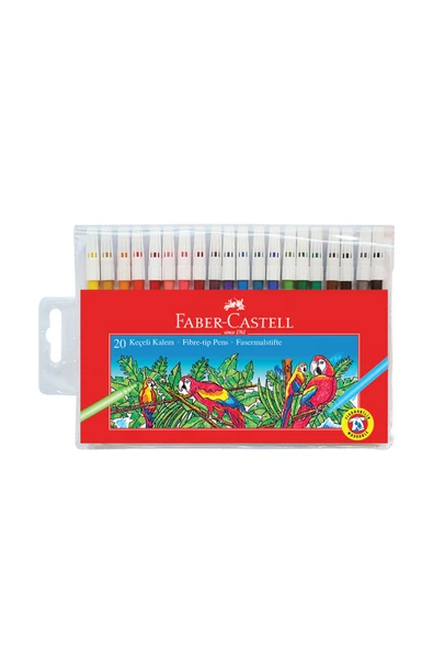 Faber Castell 20'li Keçeli Kalem - 2
