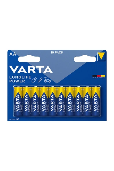 Varta Longlife Power AA 10'lu Kalem Pil - 2