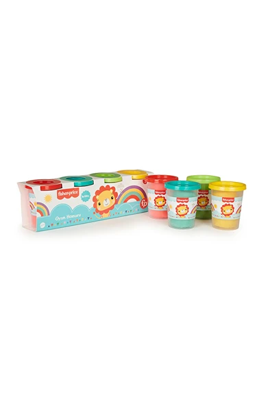 Fisher-Price Oyun Hamuru 4 lü Paket 4x100 Gr