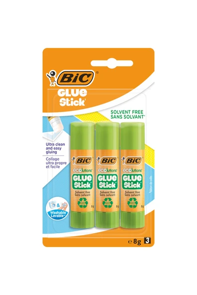 Yapıştırıcı Bic Gule Stick 8 Gr X3 - 2