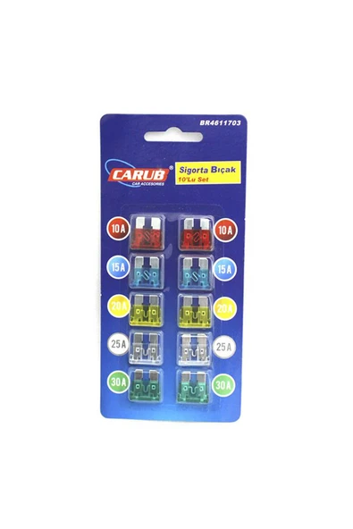 Carub Sigorta Bıçak 10 lu Set - 2