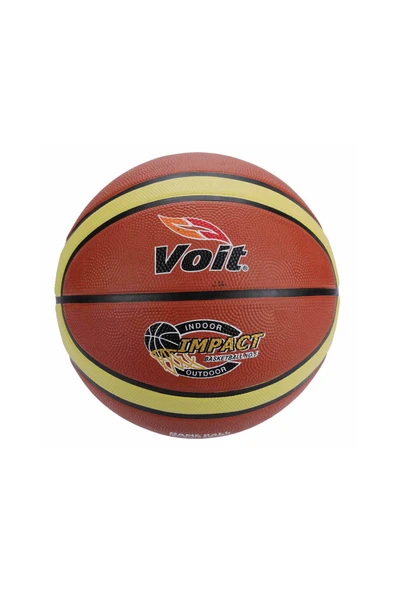 Voit İmpact Basketbol Topu No:5 Kahve-Beyaz - 2