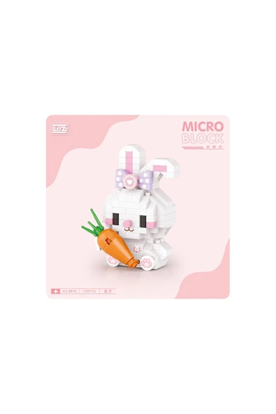 LOZ Mikro Block Tavşan 170 Parça LZ-8610 - 2