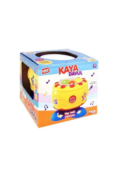 Oyuncak Pilli Işıklı Sesli Kaya Davul - 2