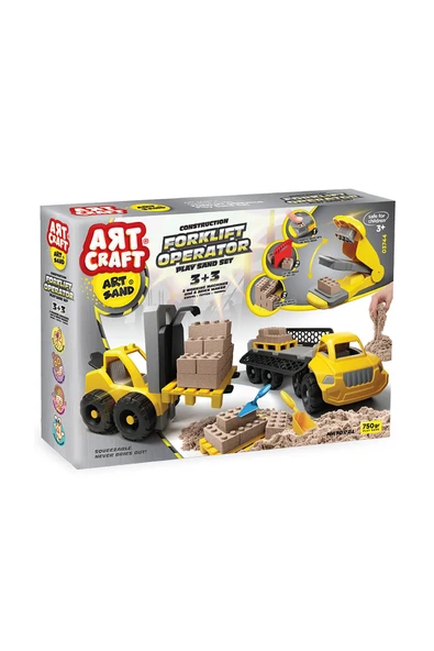 03744 Artstand Forklift Operatör Kum Set - Fen Toys - 2