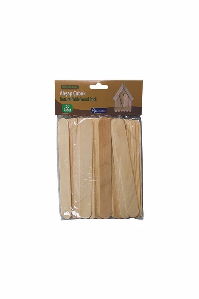 Ahşap Çubuk Fly Naturel Genıs 1149 - 2