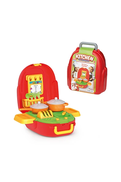Dede Oyuncak Candy Mutfak Set Sırt Çantası