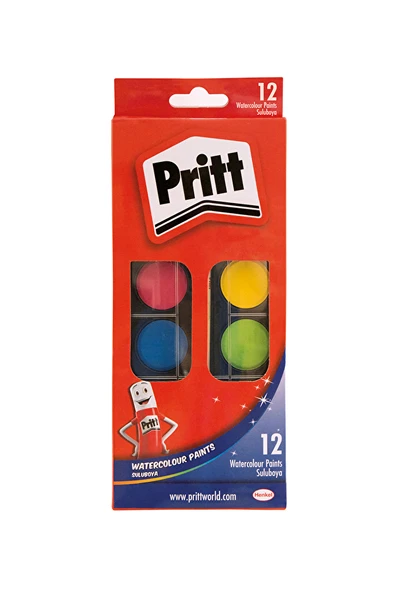 Pritt Büyük Suluboya 12'li