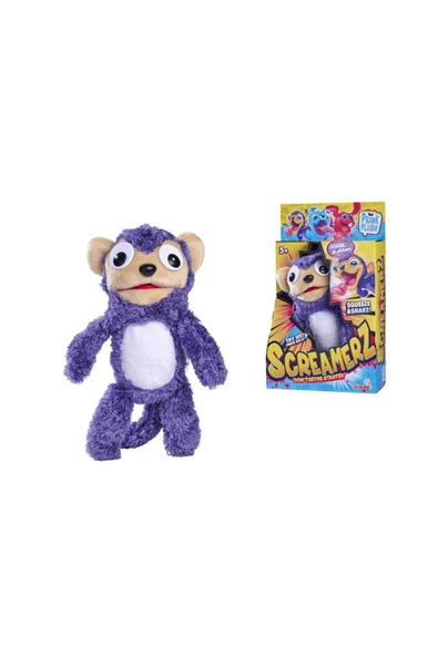 ScreamerZ Sesli Peluş Çılgın Maymun - 2