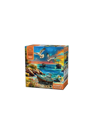 Olimpia Puzzle Deniz Fenerinde Gün Batımı