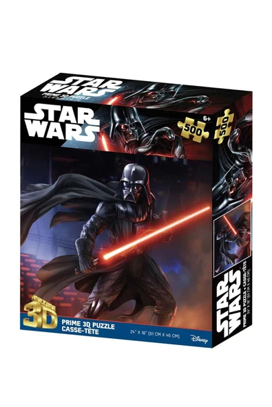 Darth Vader Star Wars Prime 3D 500 Parça Puzzle - 2