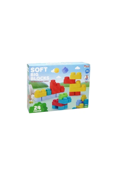 Yumuşak Big Blocklar 24 Parça - 2