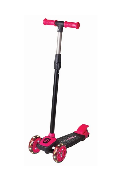 Cool Wheels 3 Tekerlekli Işıklı Twist Pembe Scooter - 2