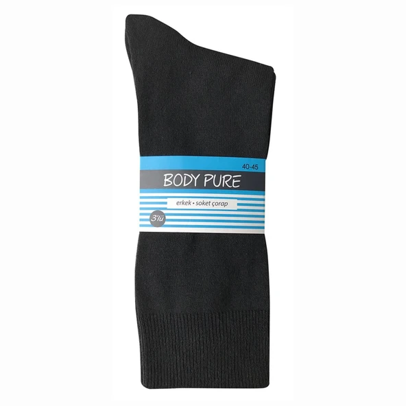 Body Pure Erkek Soket Çorap 3'lü