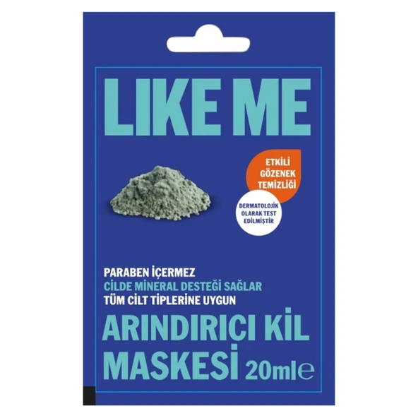 Like Me Arındırıcı Kil Maskesi 20 Ml