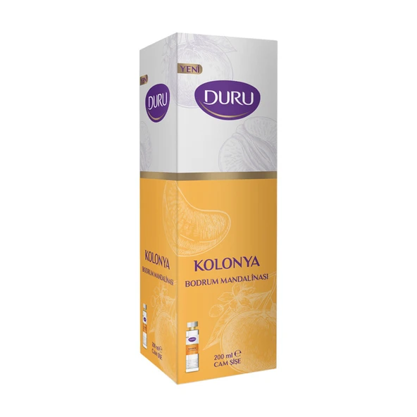 Duru Bodrum Mandalinası Cam Şişe 200Ml