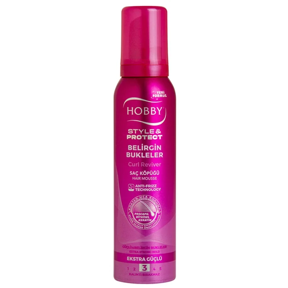 Hobby StyleProtect Belirgin Bukleler Saç Köpük 150 Ml