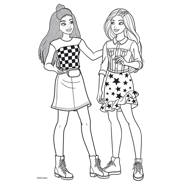 BARBIE 100+ ÇIKARTMA HEDİYELİ BOYAMA KİT - 3