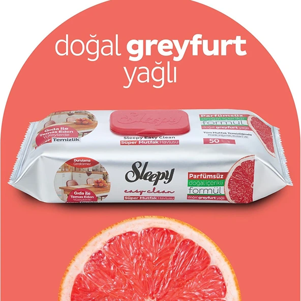 Yüzey Temizlik Süper Mutfak Havlusu Greyfurt 50 Adet - 3