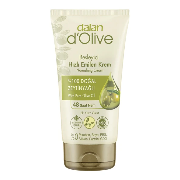Dalan D'olive Hızlı Emilen Besleyici Krem 60 Ml ürün görseli 1