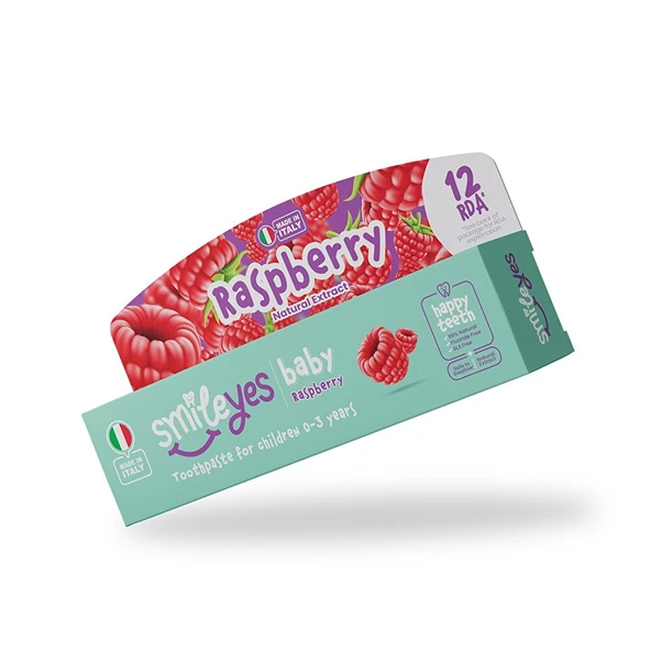 Ahududu Aromalı 0-3 Yaş Bebek Diş Macunu 30ml - 3