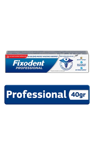 Fixodent Professional Diş Protez Yapıştırıcı Krem 40g