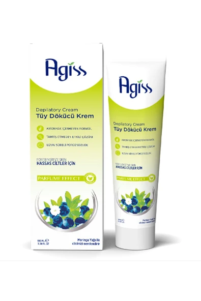 Agiss Tüy Dökücü Krem 100ml Hassas Ciltler - 2
