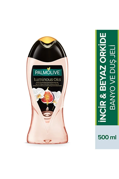 Palmolive Duş Jeli Luminous Oils Beyaz Orkide 500 ml ürün görseli 1