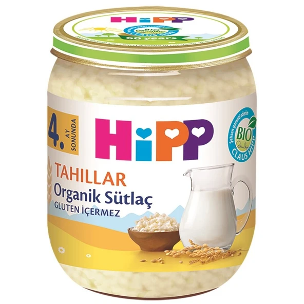 Organik Sütlaç Kavanoz Mama 125 gr