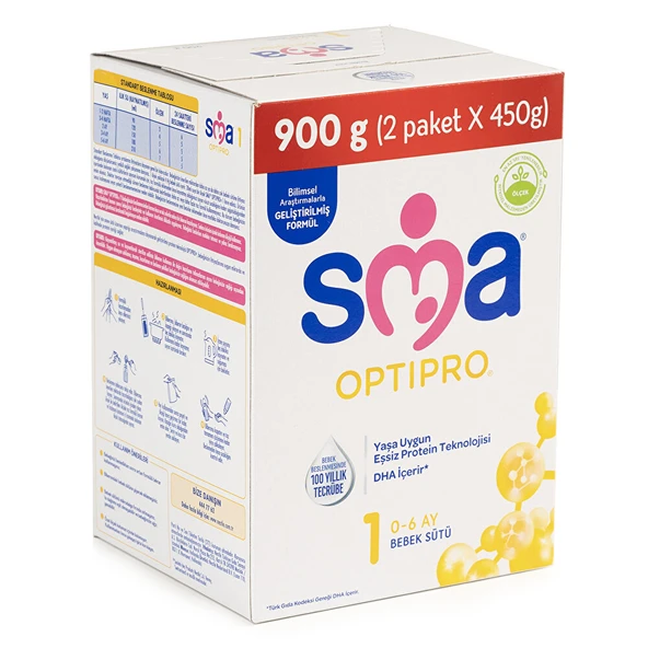 OPTİPRO PROBİYOTİK 1 BEBEK SÜTÜ 900 GR. 0-6 AY