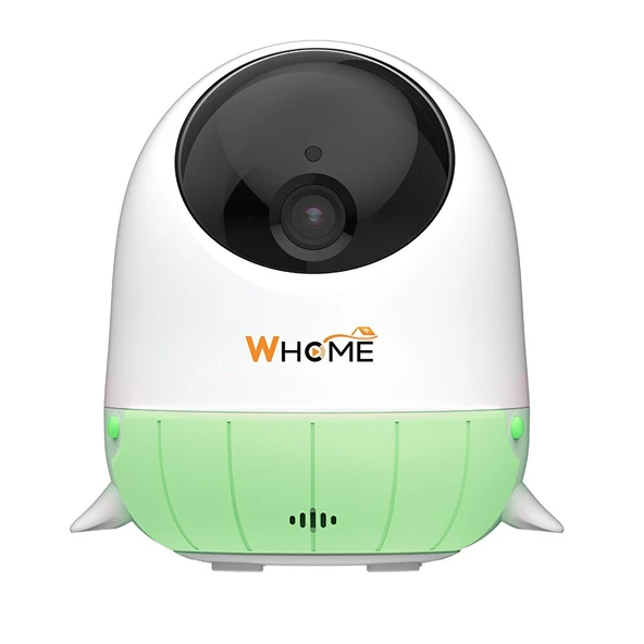 Botech Whome Yapay Zeka Destekli 360° Bebek Kamerası Gece Görüşlü (Yeşil)