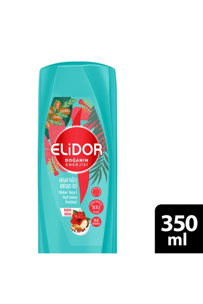Elidor Doğanın Enerjisi Saç Kremi Kırmızı Yosun Özlü 350 ml - Resim 2
