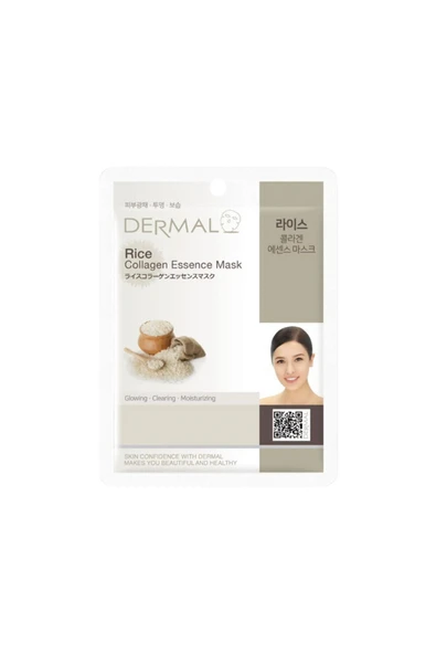 Dermal Pirinç Kolajen Maske - 2