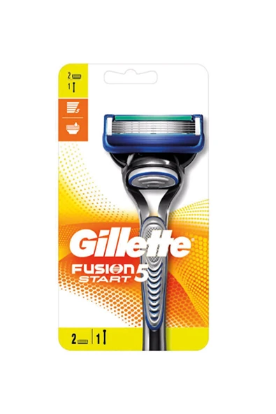 Gillette Fusion Start Tıraş Makinesi 2'li - 2
