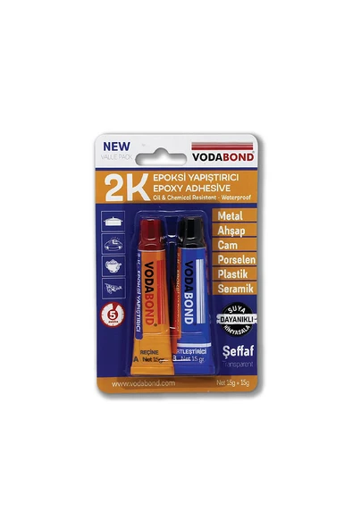 Vodabond Epoksi Yapıştırıcı A15g+B15g - 2